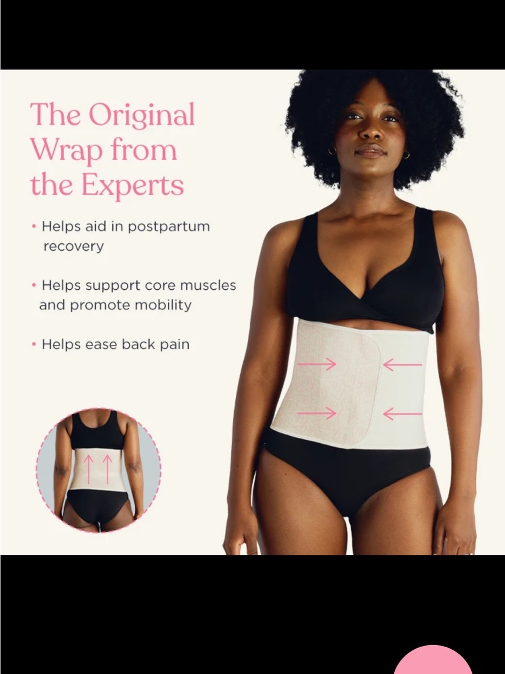 (2) Belly Bandit Postpartum Belly Wrap XS/S